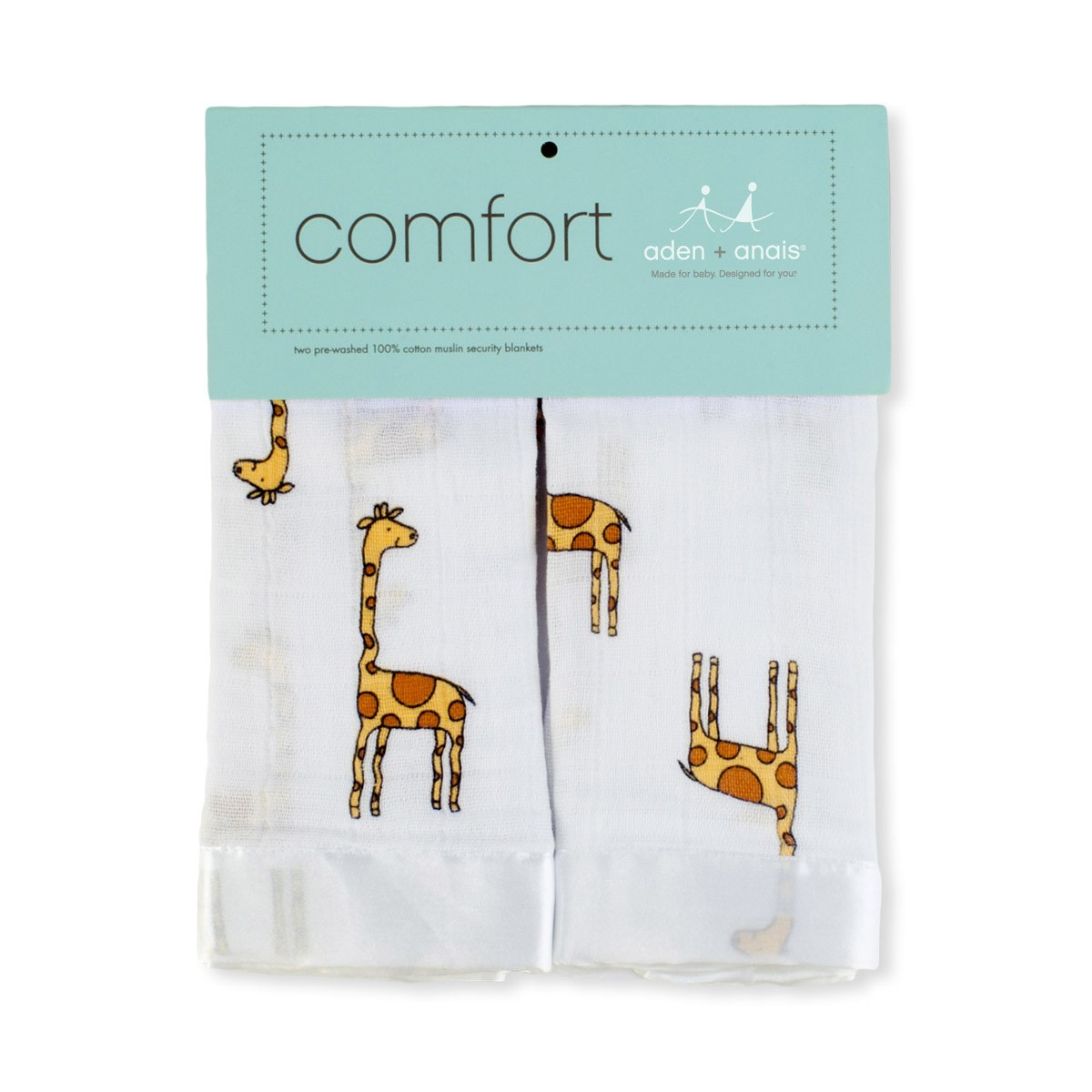 Aden Anais Security Blanket Duke Giraffe 2 Pack